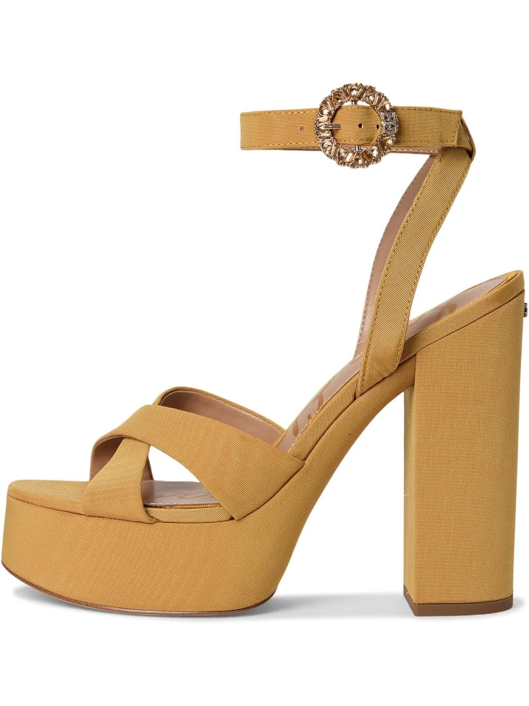 Туфли Sam Edelman Savannahglow Strappy Sandals — изображение 4 из 7, желтый