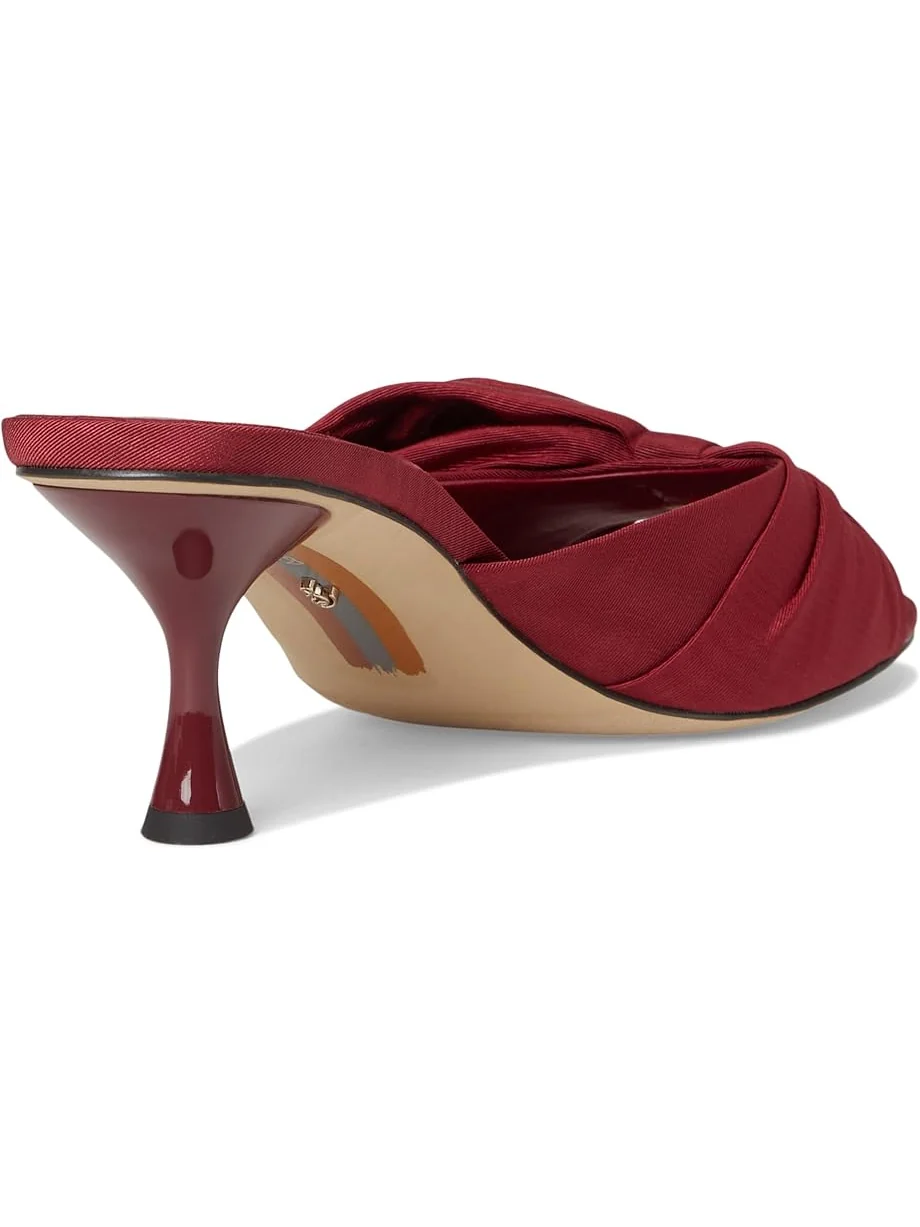 Женские босоножки на каблуке Sam Edelman Ragan Strappy — изображение 5 из 7, красный