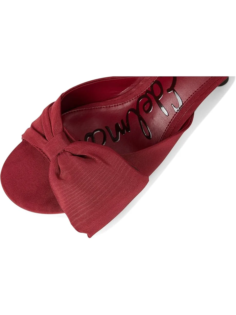 Женские босоножки на каблуке Sam Edelman Ragan Strappy — изображение 6 из 7, красный