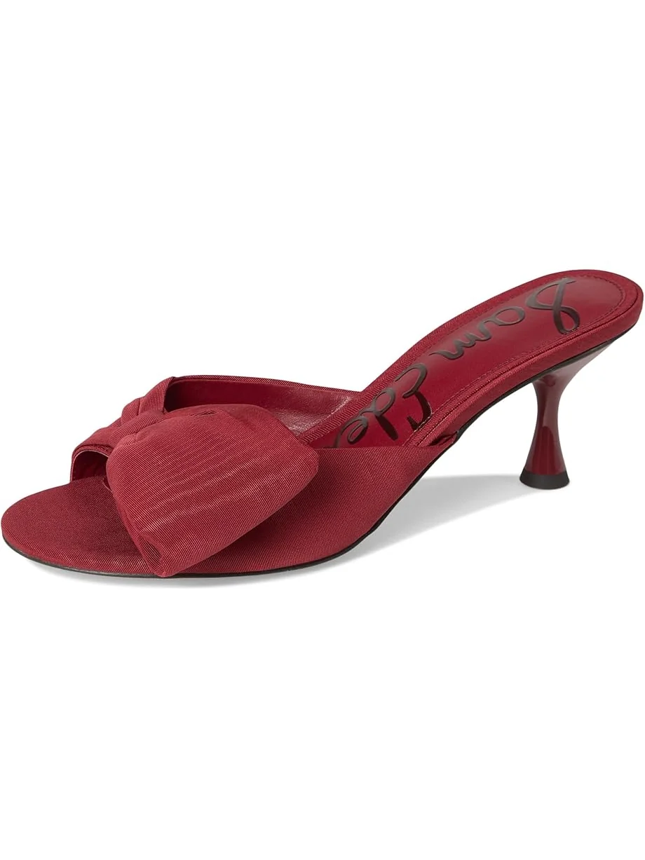 Женские босоножки на каблуке Sam Edelman Ragan Strappy — изображение 7 из 7, красный