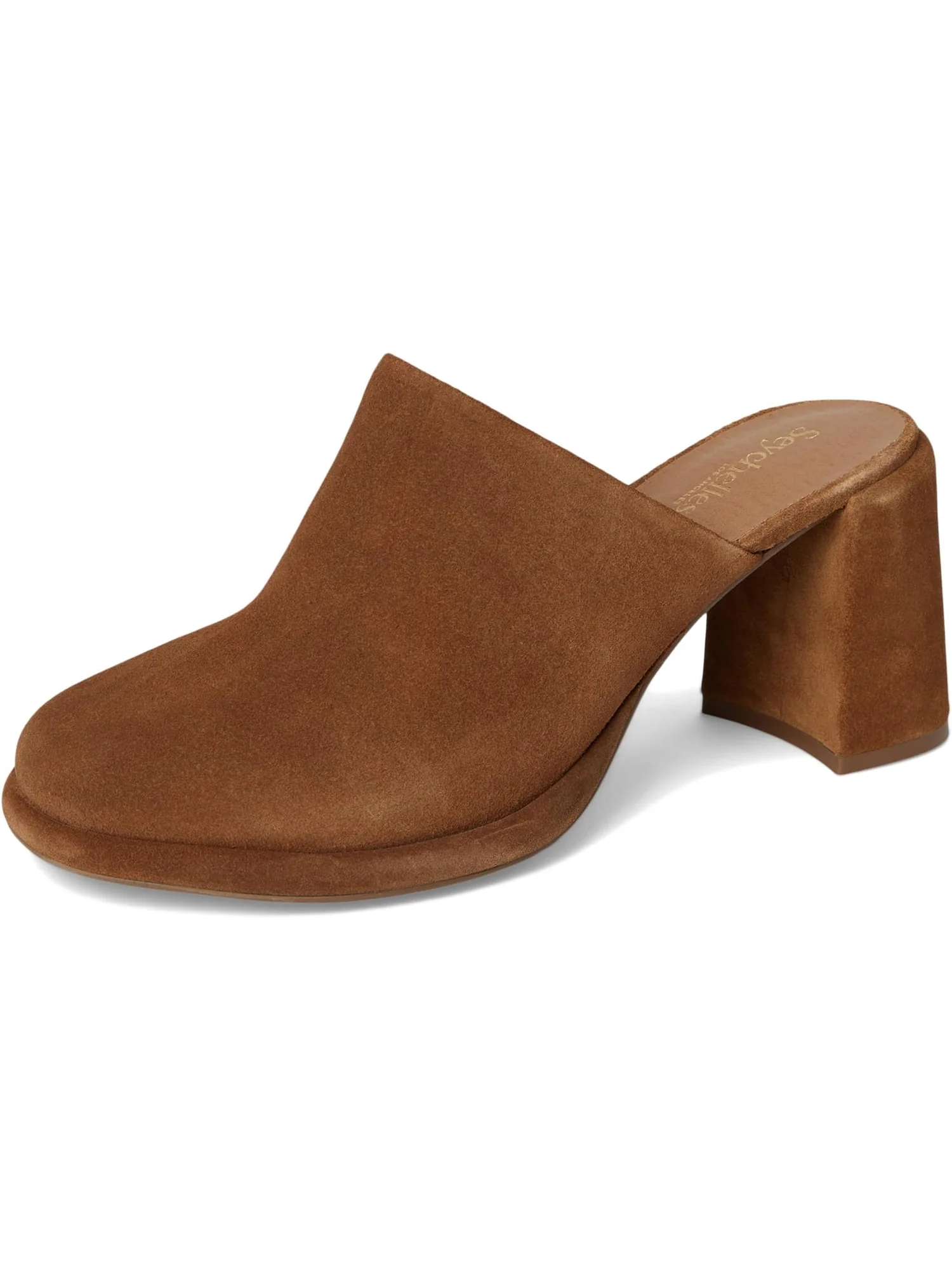 Туфли Seychelles Honor Suede Mule — изображение 7 из 7, коричневый