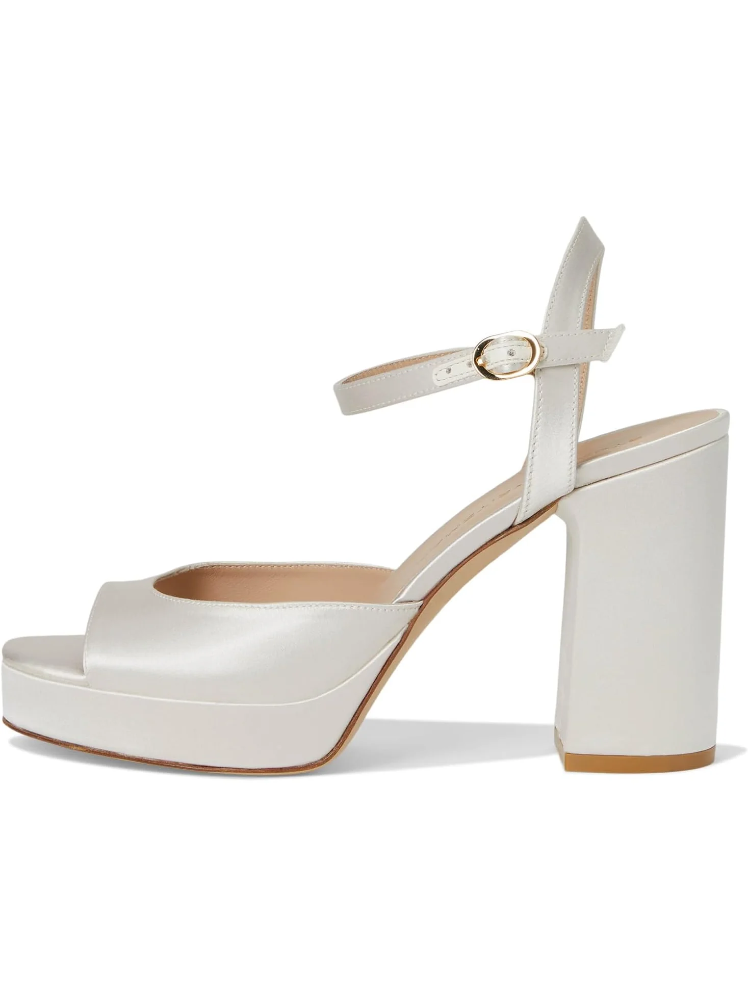 Туфли Stuart Weitzman Dayna Ii Platform — изображение 4 из 7, кремовый