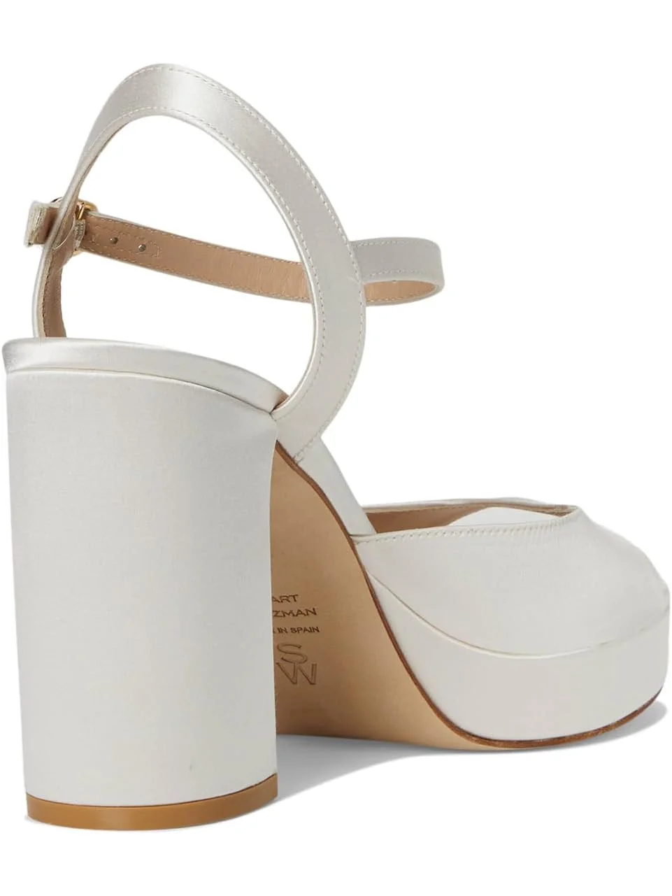 Туфли Stuart Weitzman Dayna Ii Platform — изображение 5 из 7, кремовый