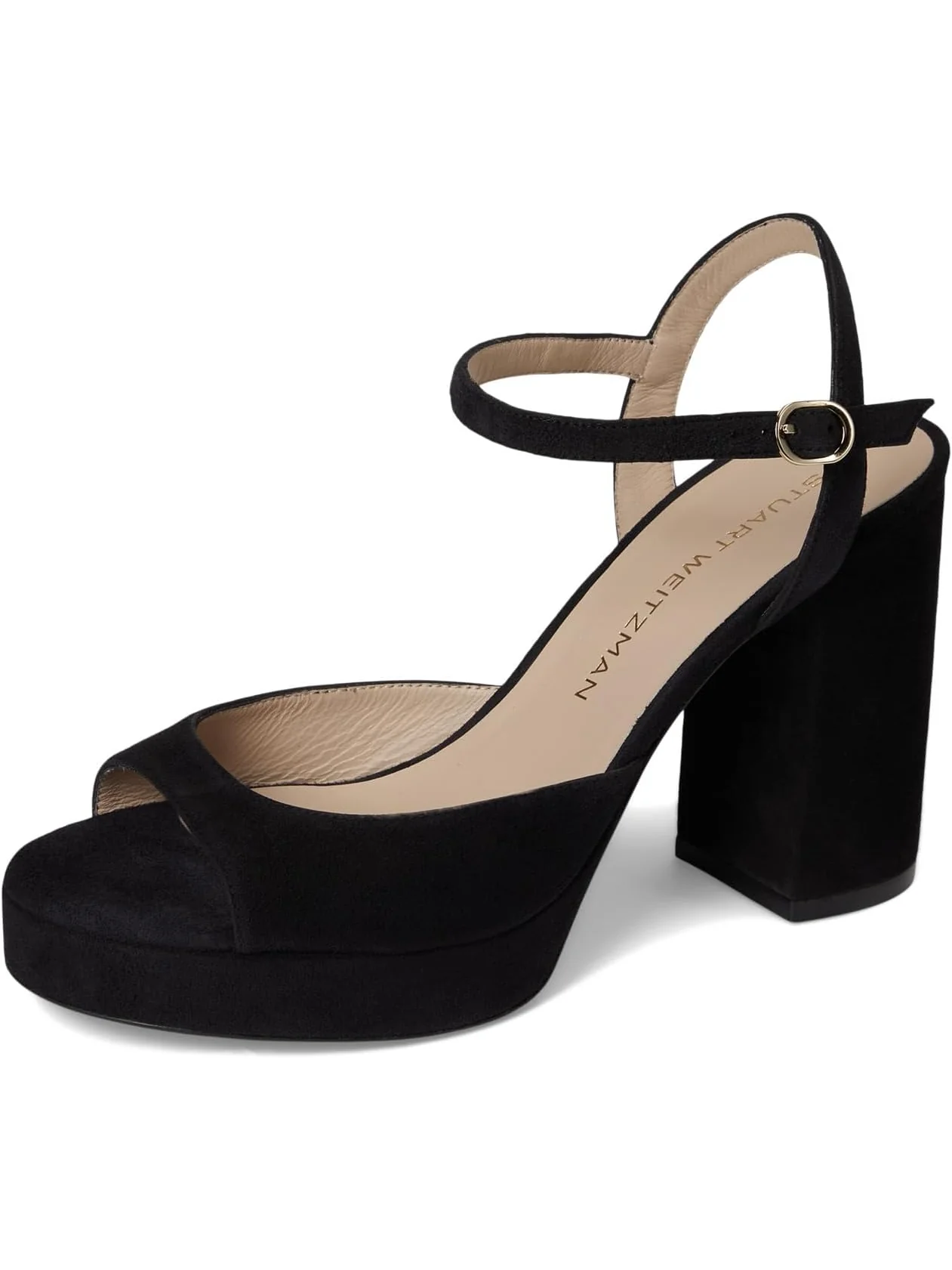 Туфли Stuart Weitzman Women's Dayna II Platform — изображение 7 из 7, черный