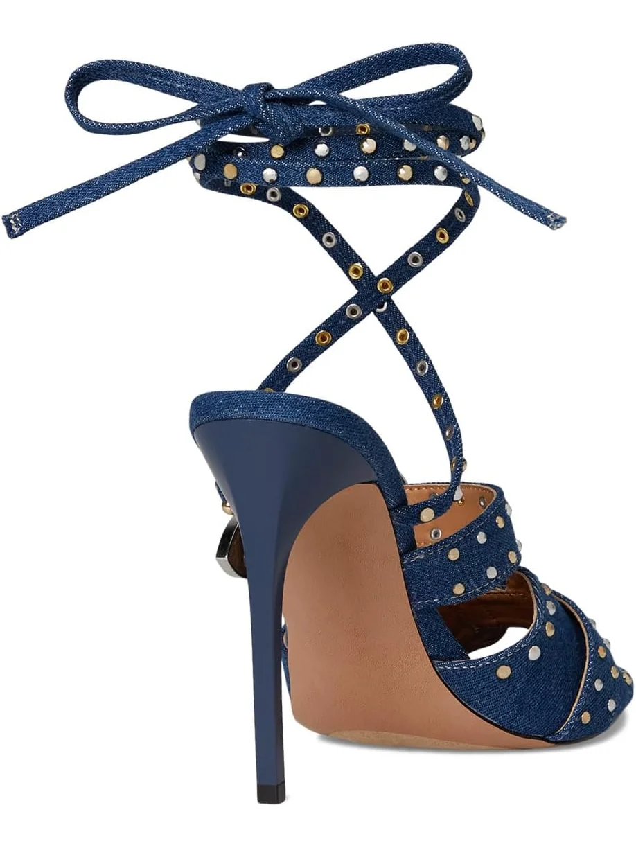 Туфли Steve Madden Saddle — изображение 4 из 6, джинсовый синий мульти