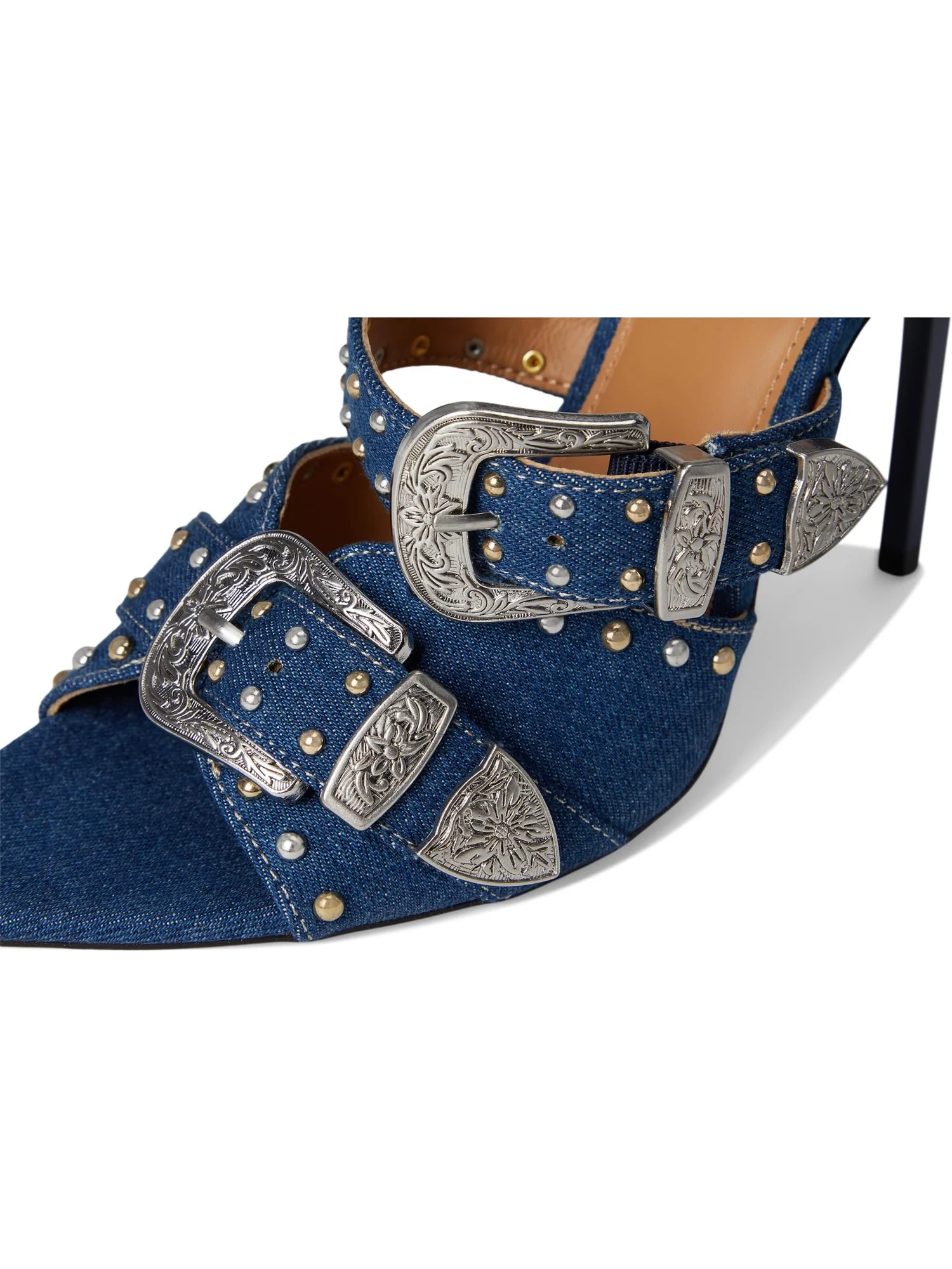Туфли Steve Madden Saddle — изображение 5 из 6, джинсовый синий мульти