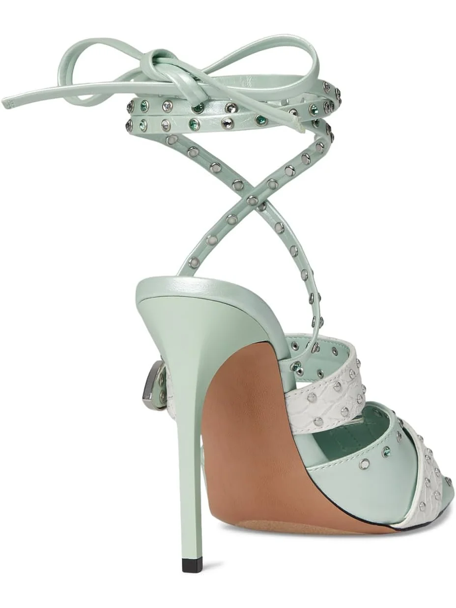Туфли Steve Madden Women's Saddle — изображение 4 из 6, голубой мульти