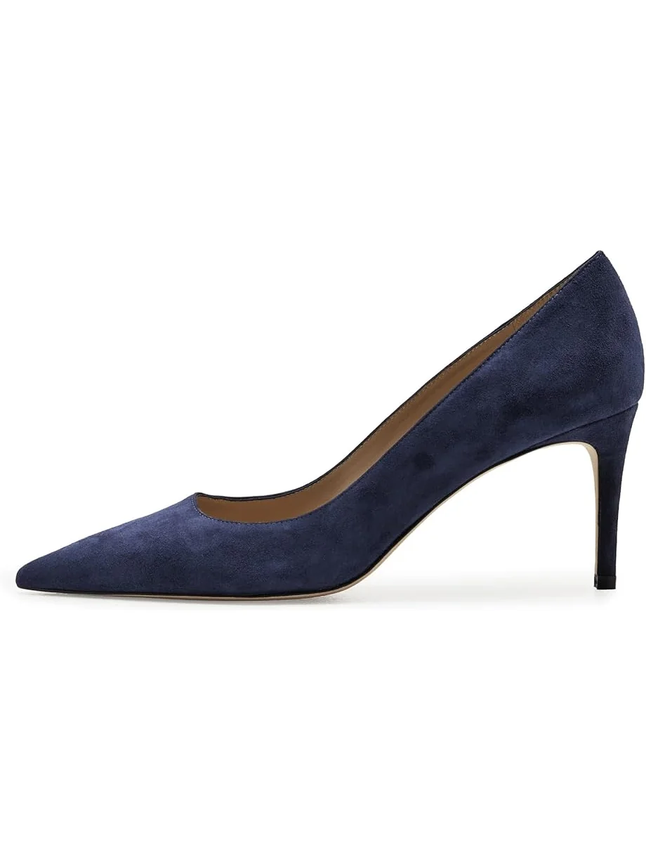 Женские туфли Stuart Weitzman Stuart Power 75 — изображение 4 из 6, синий