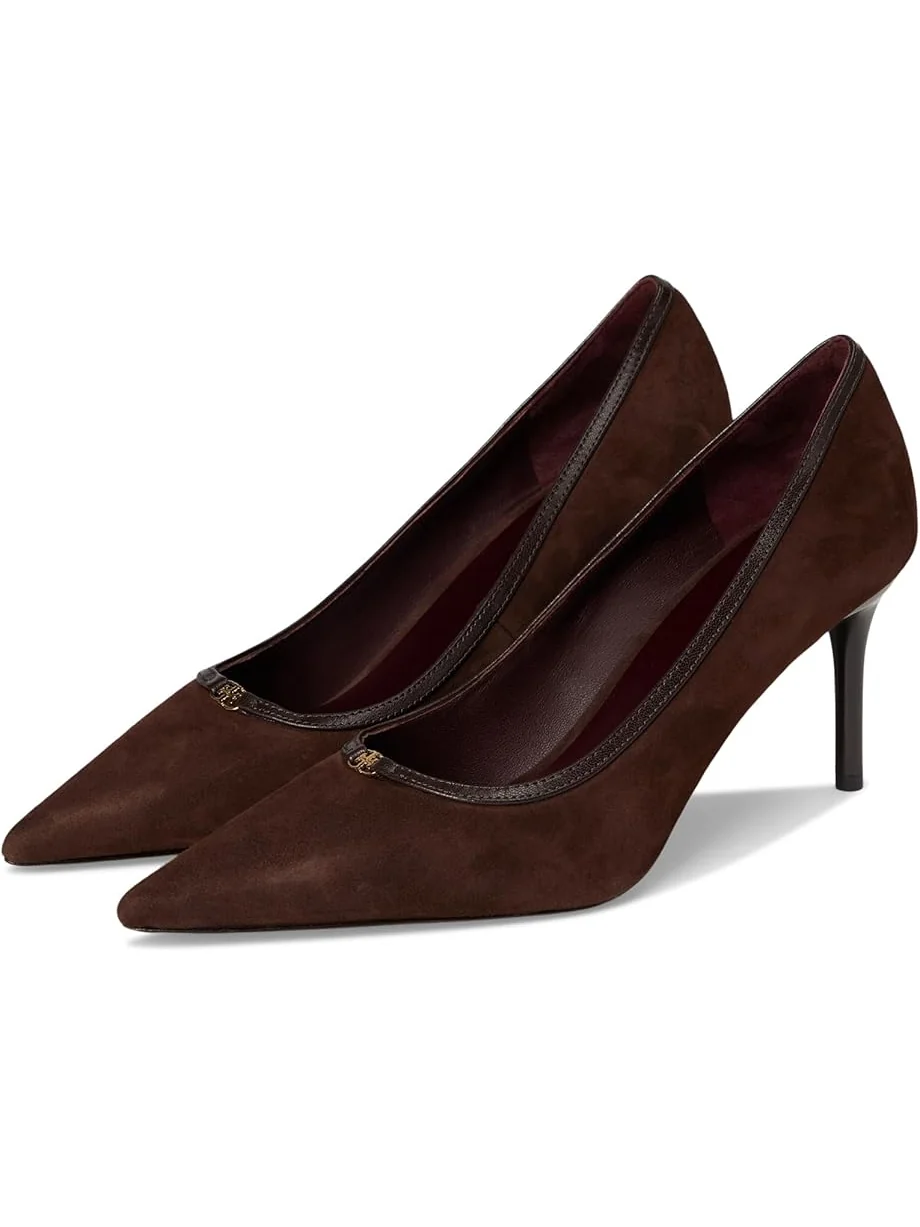 Женские туфли Tory Burch Double T Buckle Pumps 80mm