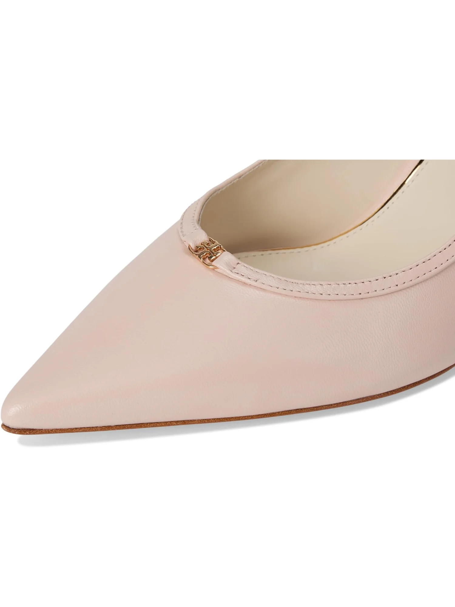 Туфли Tory Burch Double T Buckle Pumps 80mm — изображение 6 из 7, розовый/розовый