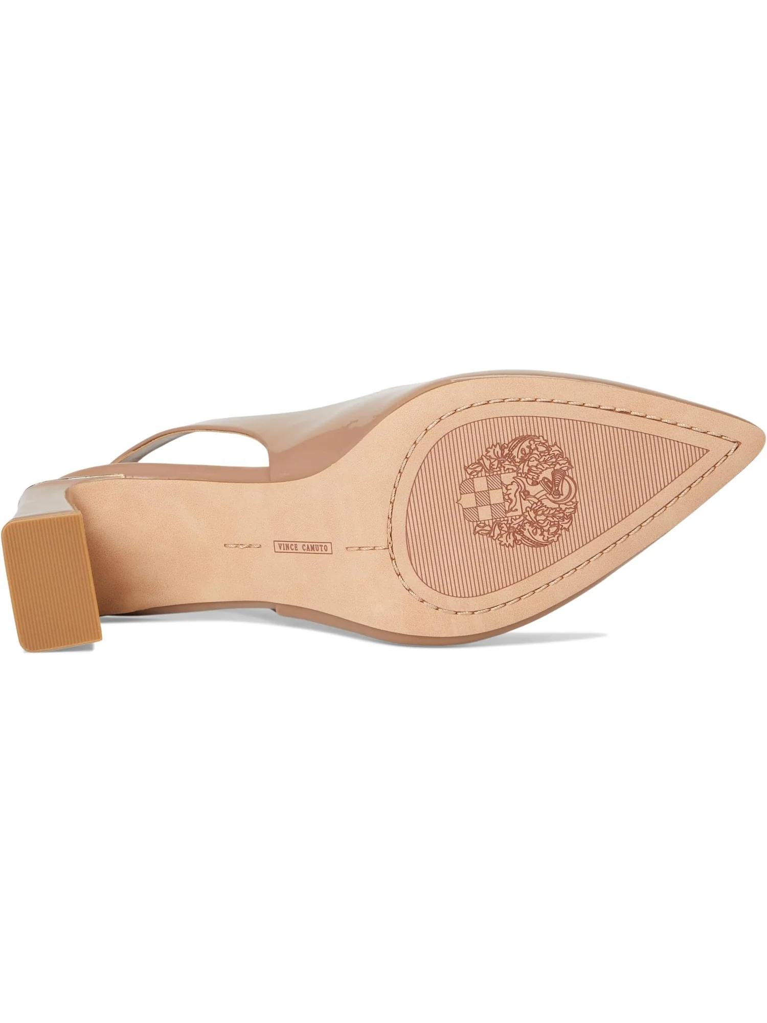 Туфли Vince Camuto Hamden Buckle Slingback Pump — изображение 3 из 7, чайный латте