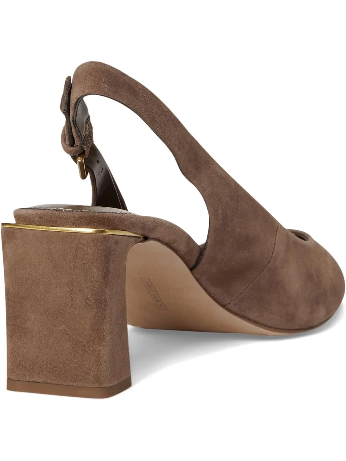 Туфли Vince Camuto Women's Hamden Buckle Slingback Pump — изображение 5 из 7, бежевый