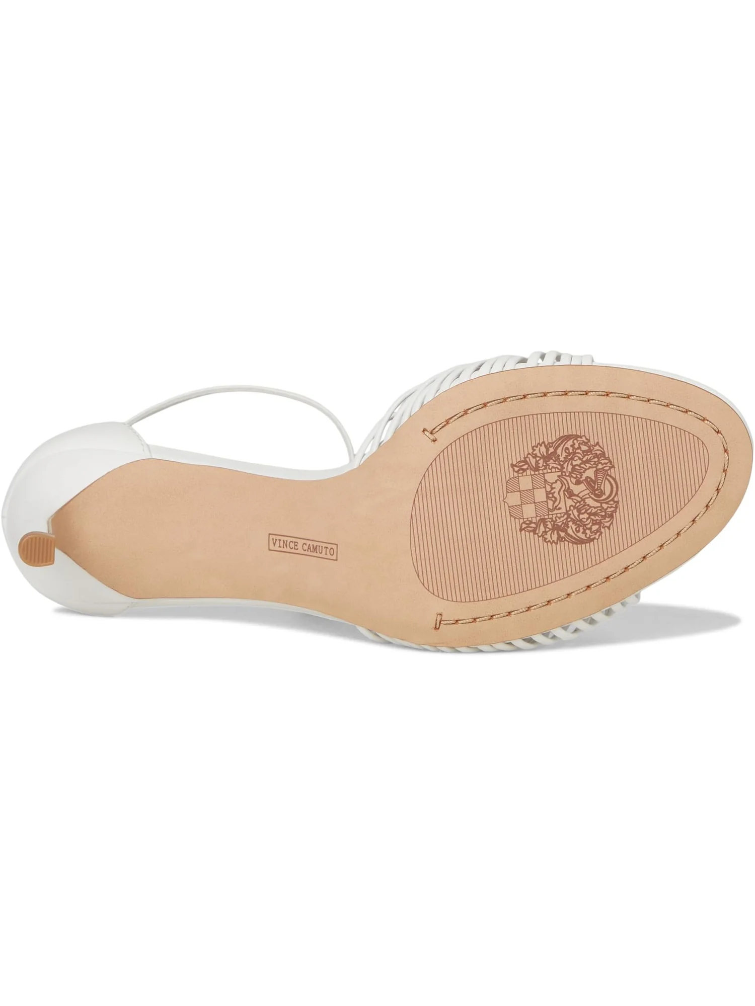 Туфли Vince Camuto Blaine Strappy Band High Heel Sandals — изображение 3 из 7, белый