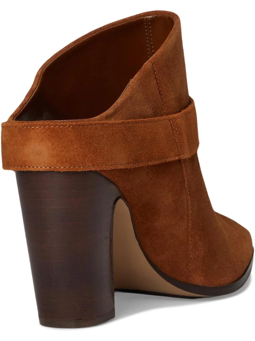 Туфли Vince Camuto Baily High Heel Buckle Mule — изображение 5 из 7, коричневый