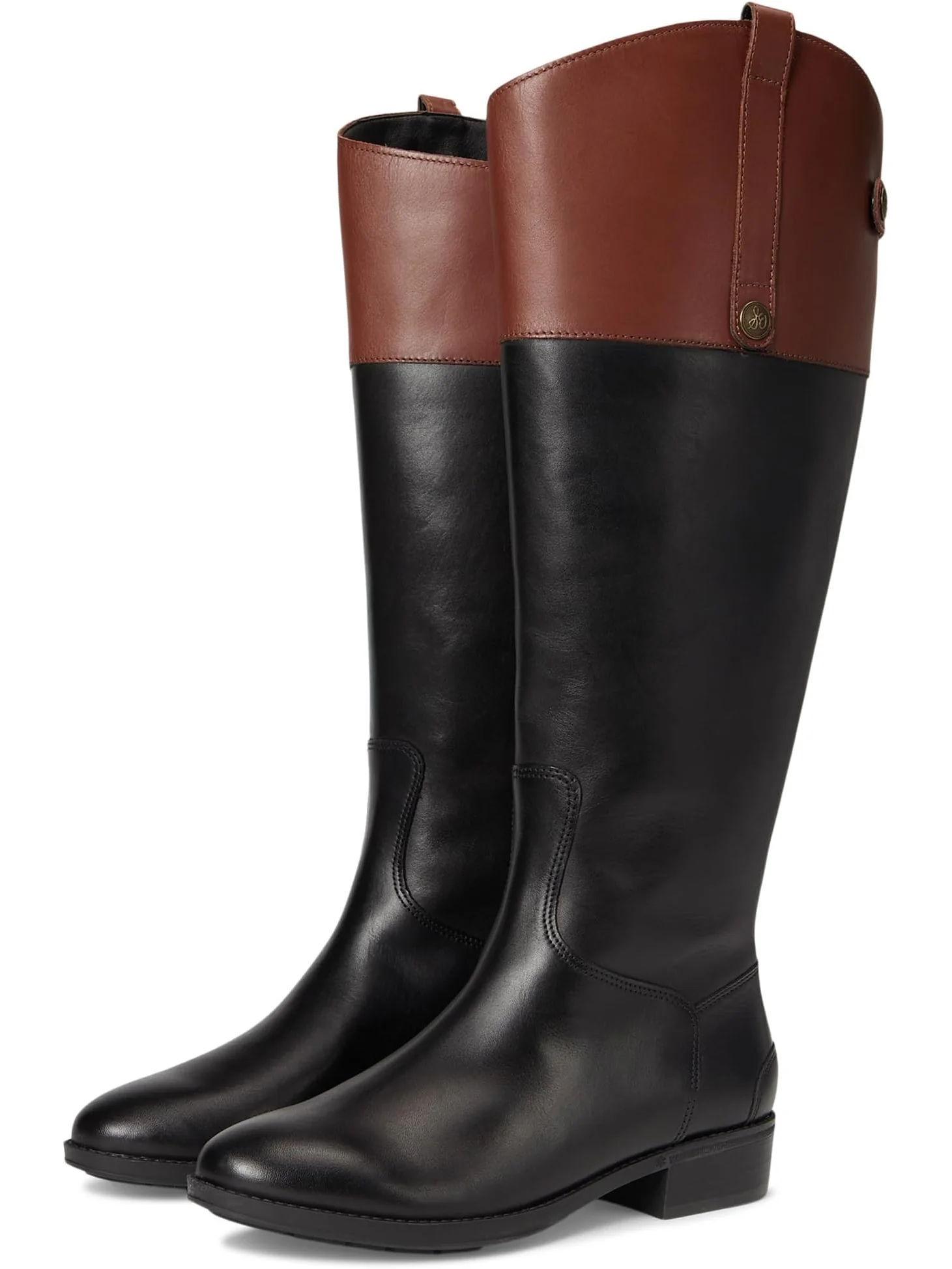 Ботинки Sam Edelman Women's Penny — изображение 1 из 7, черный/коричневый