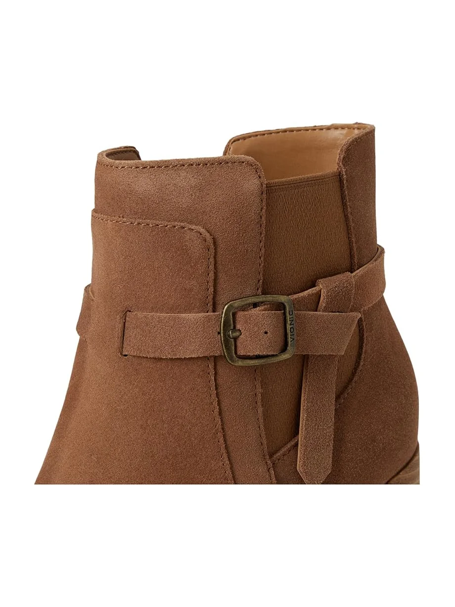 Женские короткие ботинки VIONIC Vivette Zip — изображение 6 из 7, грецкий орех