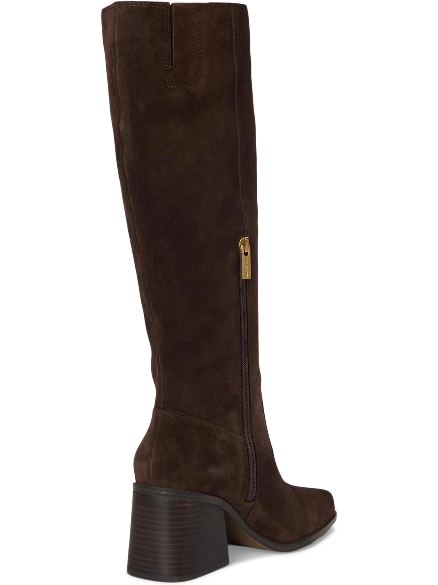 Ботинки Vince Camuto Women's Sangeti Stacked Heel Knee High Boot — изображение 5 из 7, брауни