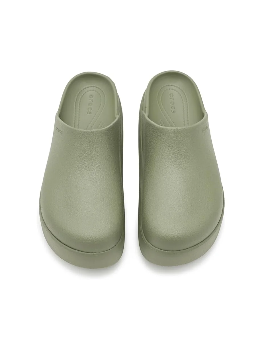 Женские кроксы Dylan Platform Clog, мюли на платформе Crocs, Cargo — изображение 2 из 7, груз
