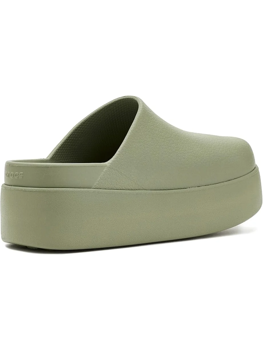 Женские кроксы Dylan Platform Clog, мюли на платформе Crocs, Cargo — изображение 3 из 7, груз