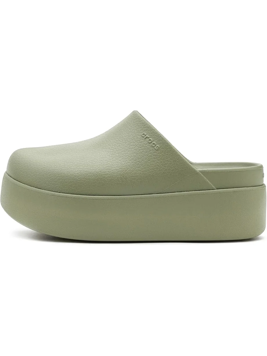 Женские кроксы Dylan Platform Clog, мюли на платформе Crocs, Cargo — изображение 4 из 7, груз