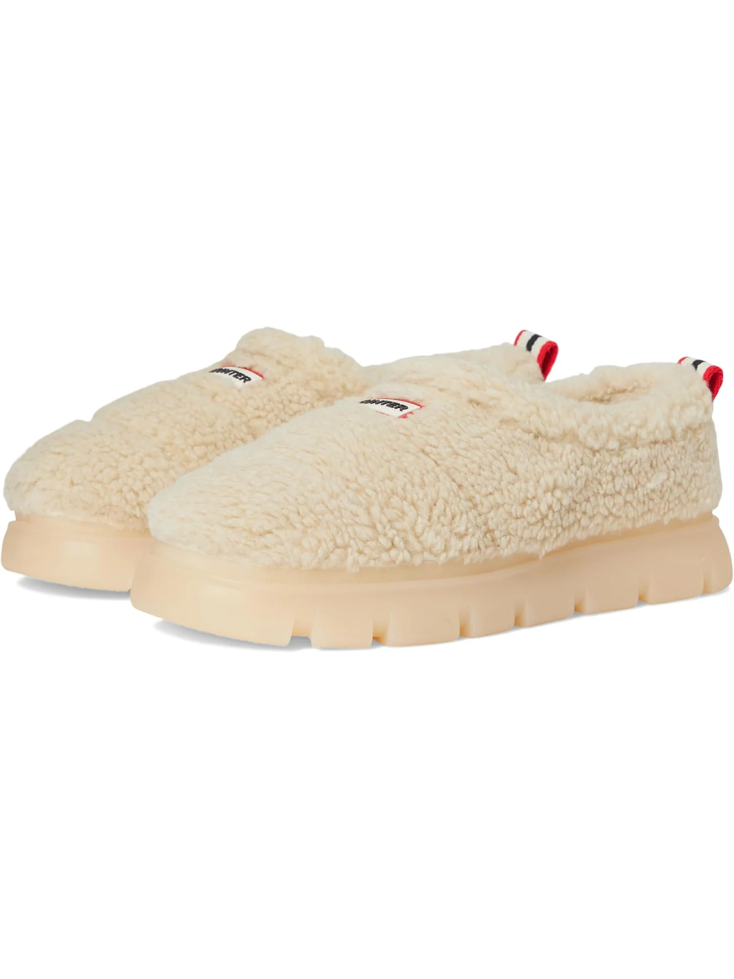 Балетки Hunter Women's Madisons, Light Natural Faux Fur — изображение 1 из 7, светлый