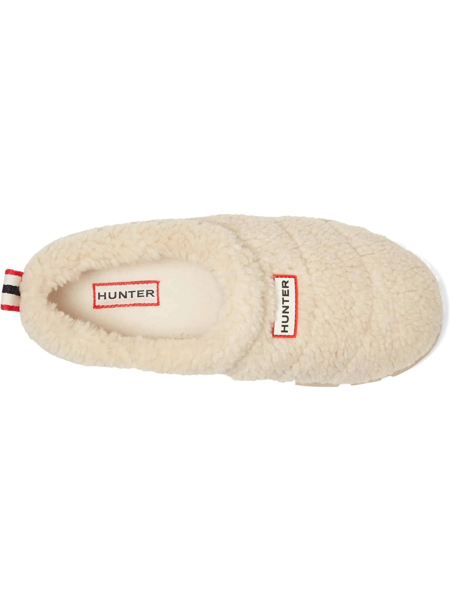 Балетки Hunter Women's Madisons, Light Natural Faux Fur — изображение 2 из 7, светлый