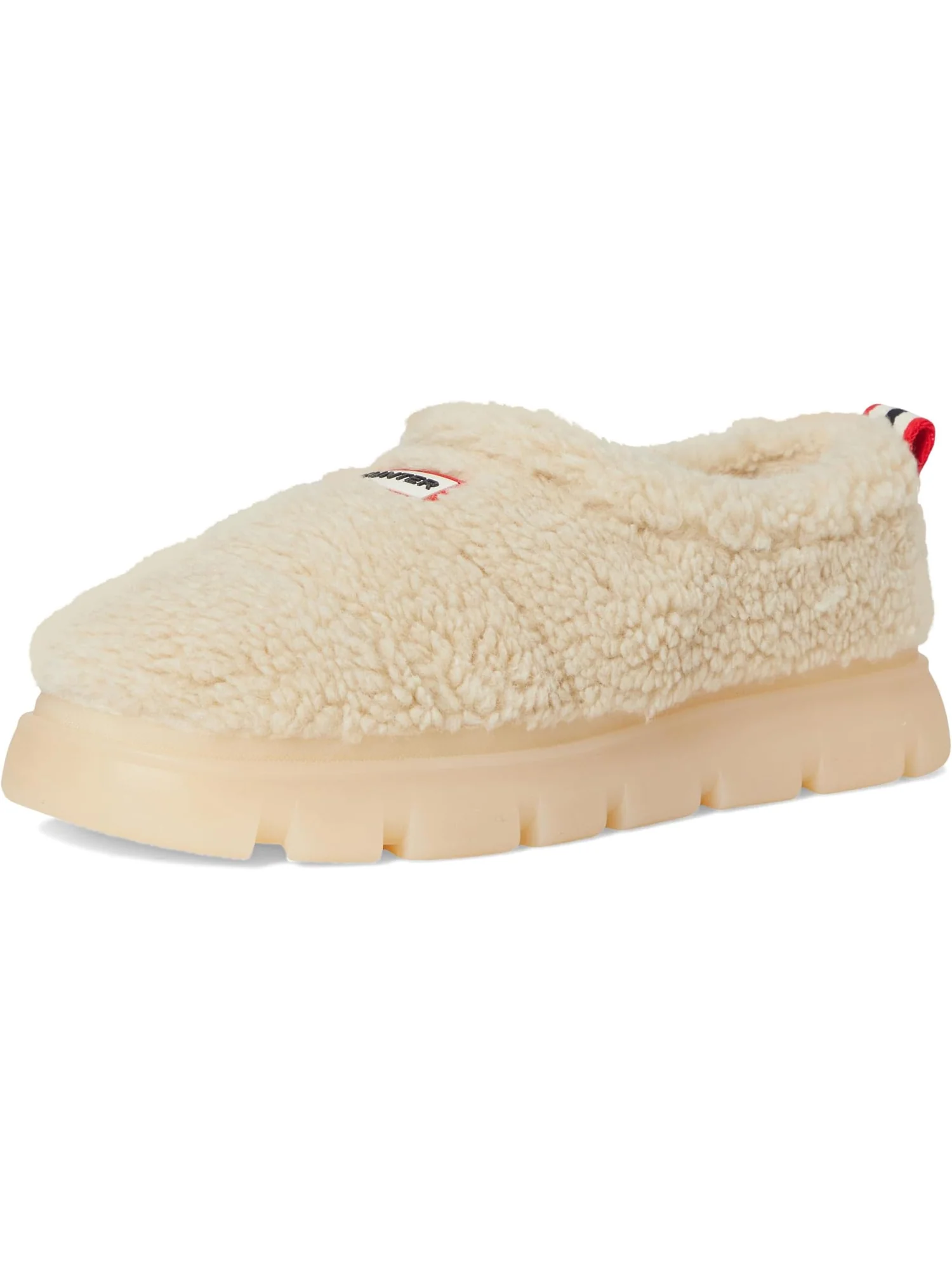 Балетки Hunter Women's Madisons, Light Natural Faux Fur — изображение 7 из 7, светлый