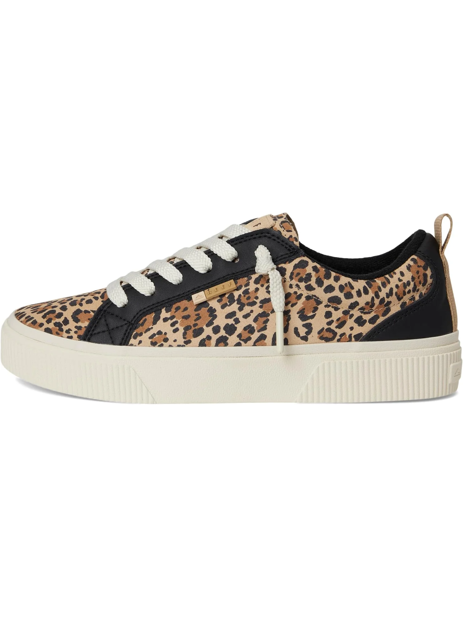 Кроссовки Reef Women's Lay Day Dawn, Leopard Suede — изображение 4 из 7, леопардовый