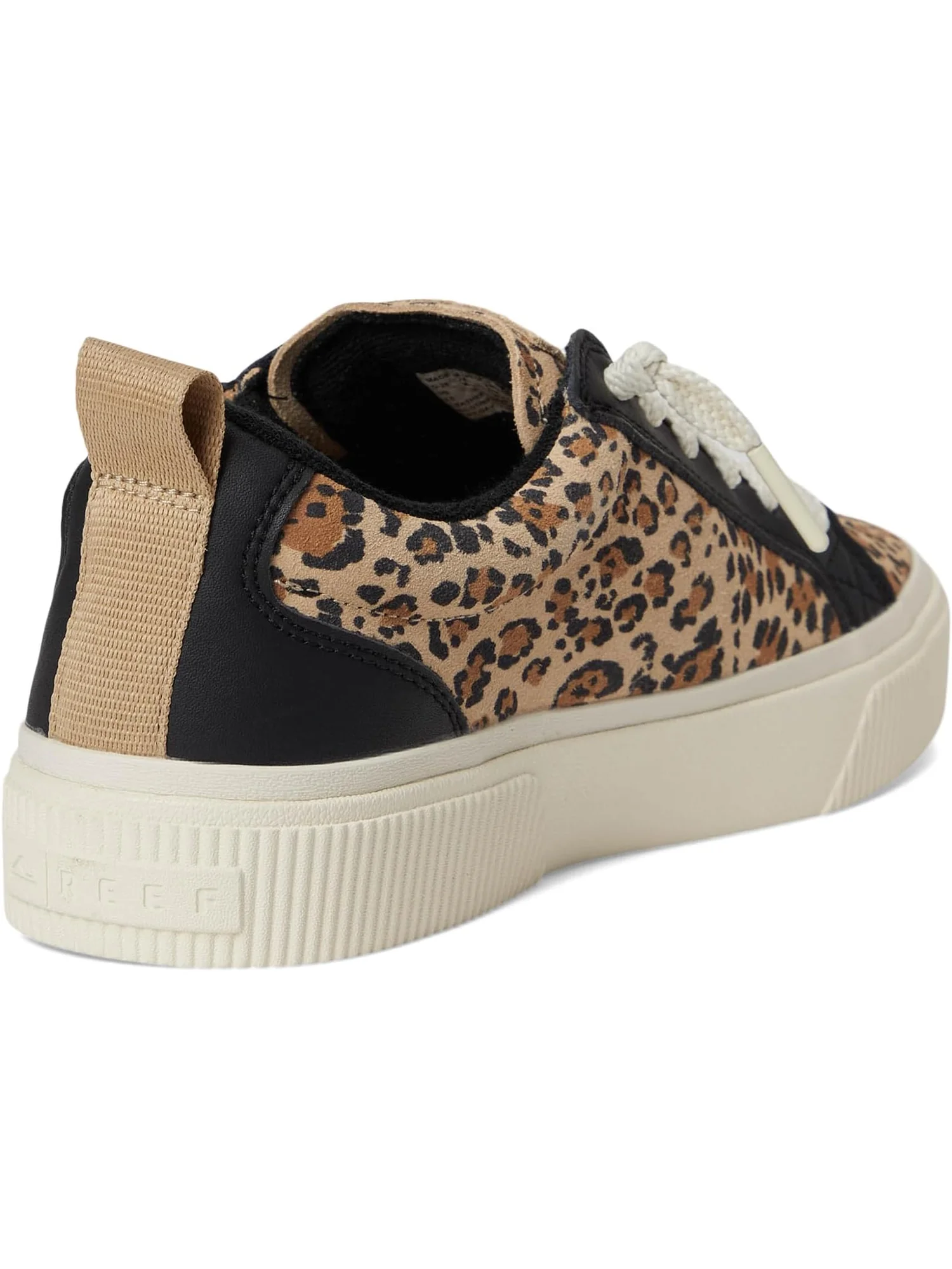 Кроссовки Reef Women's Lay Day Dawn, Leopard Suede — изображение 5 из 7, леопардовый
