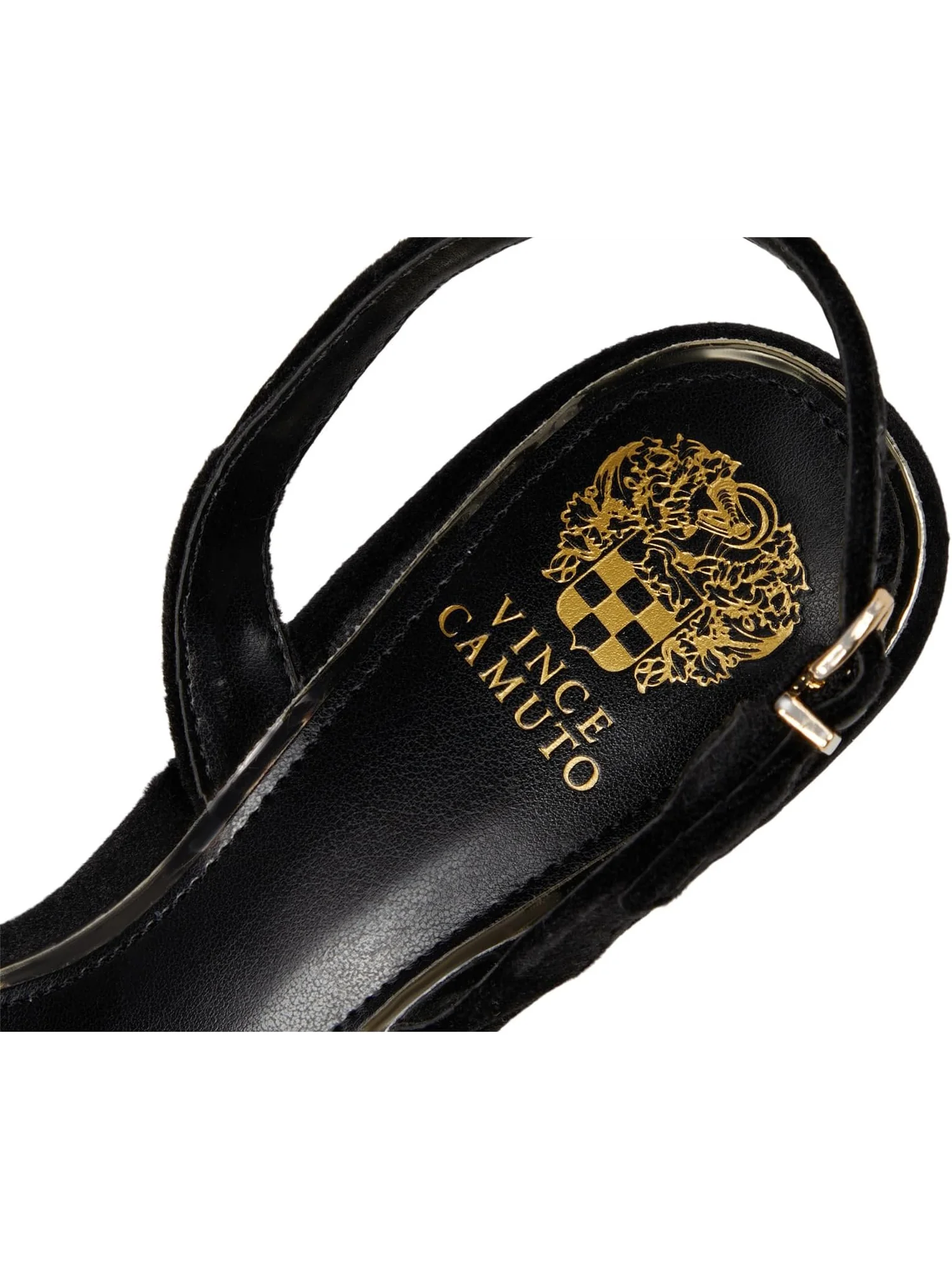 Туфли Vince Camuto Women's Paycen Bow Detail Slingback High Heel Sandal — изображение 6 из 7, черный