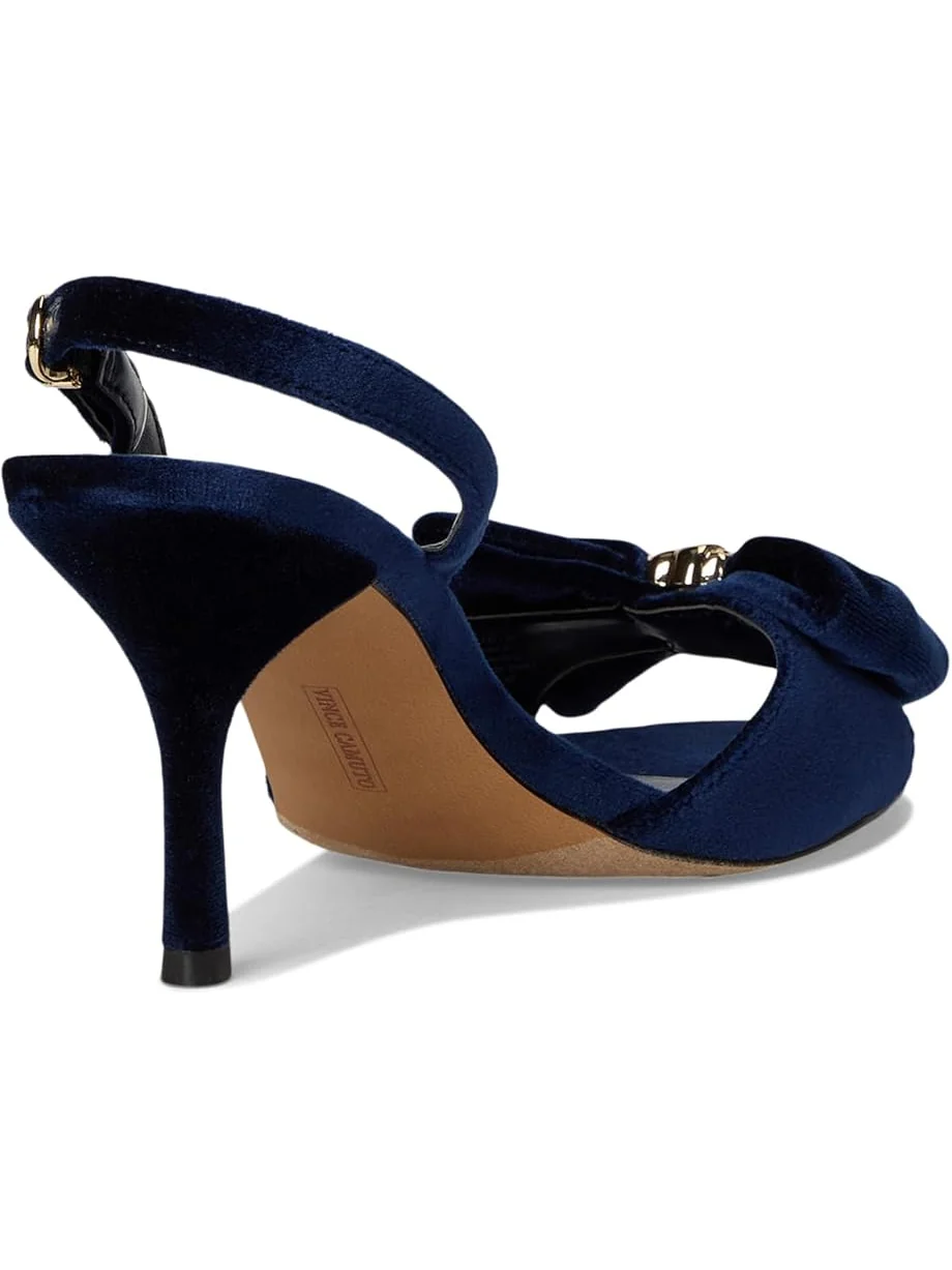 Женские босоножки на высоком каблуке Vince Camuto Paycen с бантом и ремешком на щиколотке — изображение 5 из 7