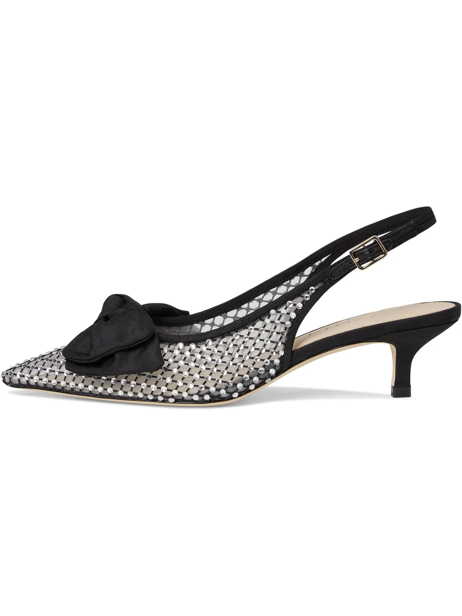 Туфли Jack Rogers Women's Debra Jeweled Slingback — изображение 4 из 7, черный/черный