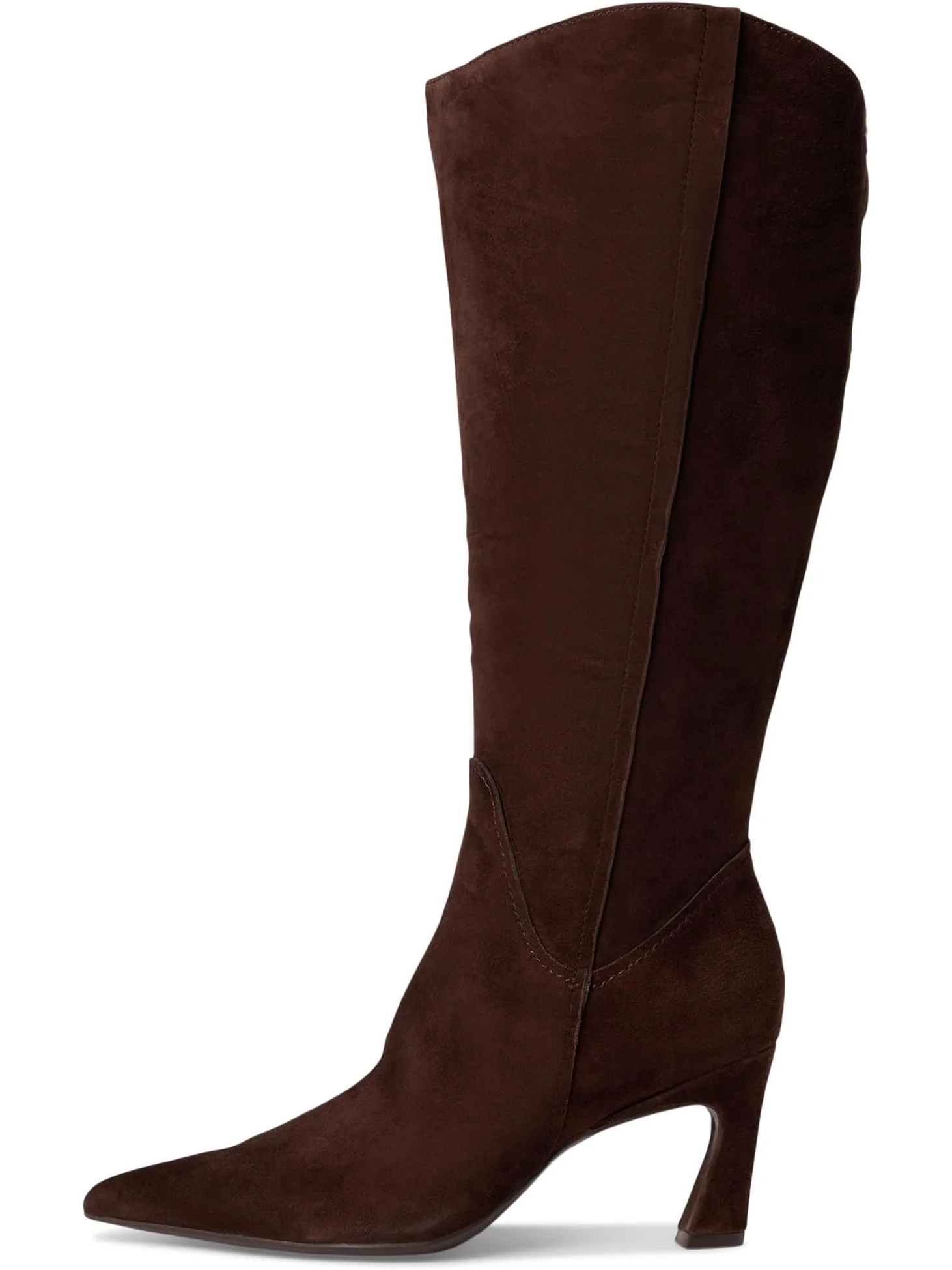 Ботинки Naturalizer Women's Emily Wide Calf Knee High Boots — изображение 4 из 7, коричневый