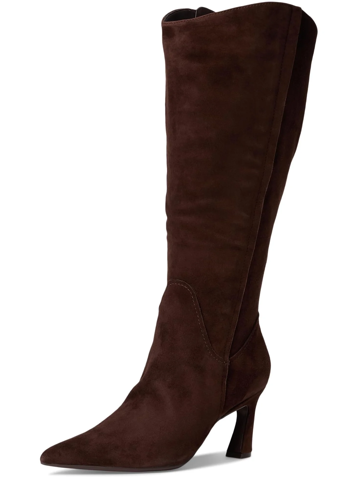 Ботинки Naturalizer Women's Emily Wide Calf Knee High Boots — изображение 7 из 7, коричневый
