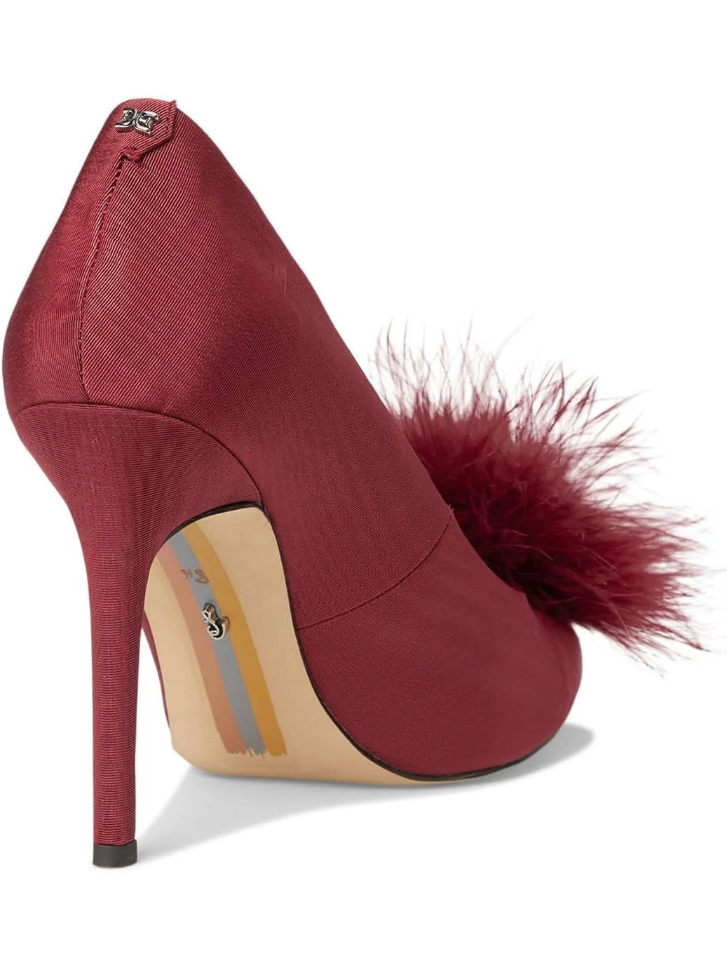 Туфли Sam Edelman Women's Hazel Plush Pump Shoes — изображение 5 из 7, красный