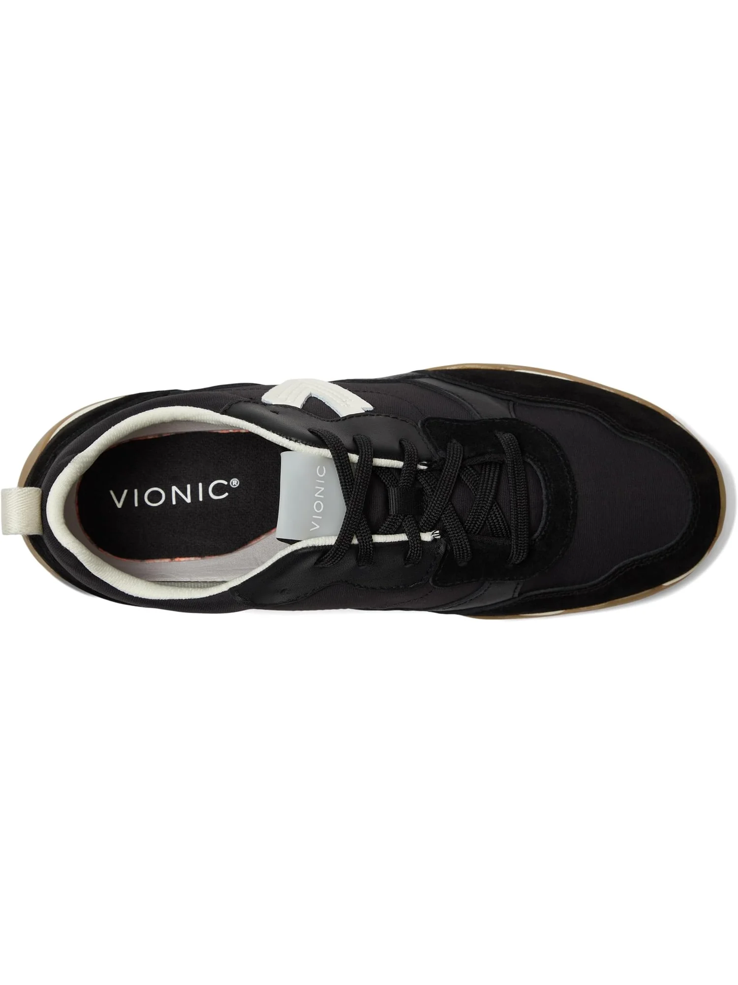 Кроссовки VIONIC Women's Walk Slim Glide Walking Shoes — изображение 2 из 7, черный