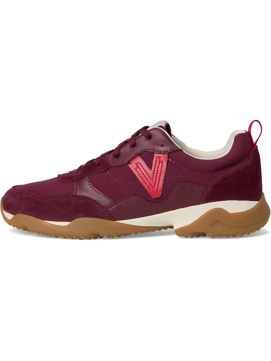 Женские кроссовки VIONIC Walk Slim Glide, Cherry Jubilee Leather/Suede — изображение 4 из 7, вишневый