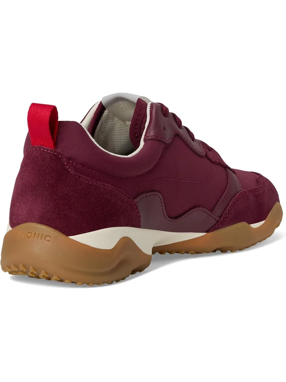 Женские кроссовки VIONIC Walk Slim Glide, Cherry Jubilee Leather/Suede — изображение 5 из 7, вишневый