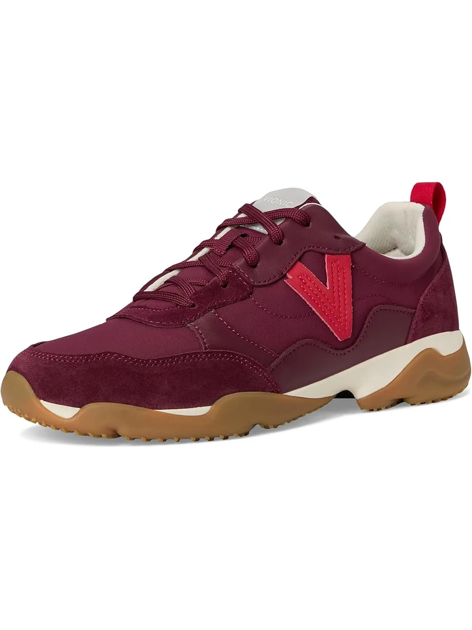 Женские кроссовки VIONIC Walk Slim Glide, Cherry Jubilee Leather/Suede — изображение 7 из 7, вишневый