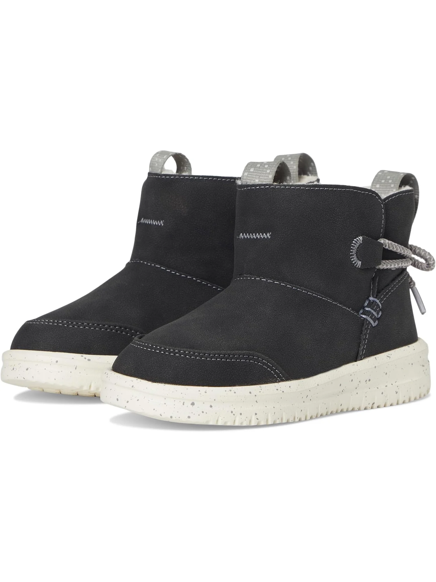Ботинки Hey Dude Kids Camden Bow Boots Cozy — изображение 1 из 7, черный