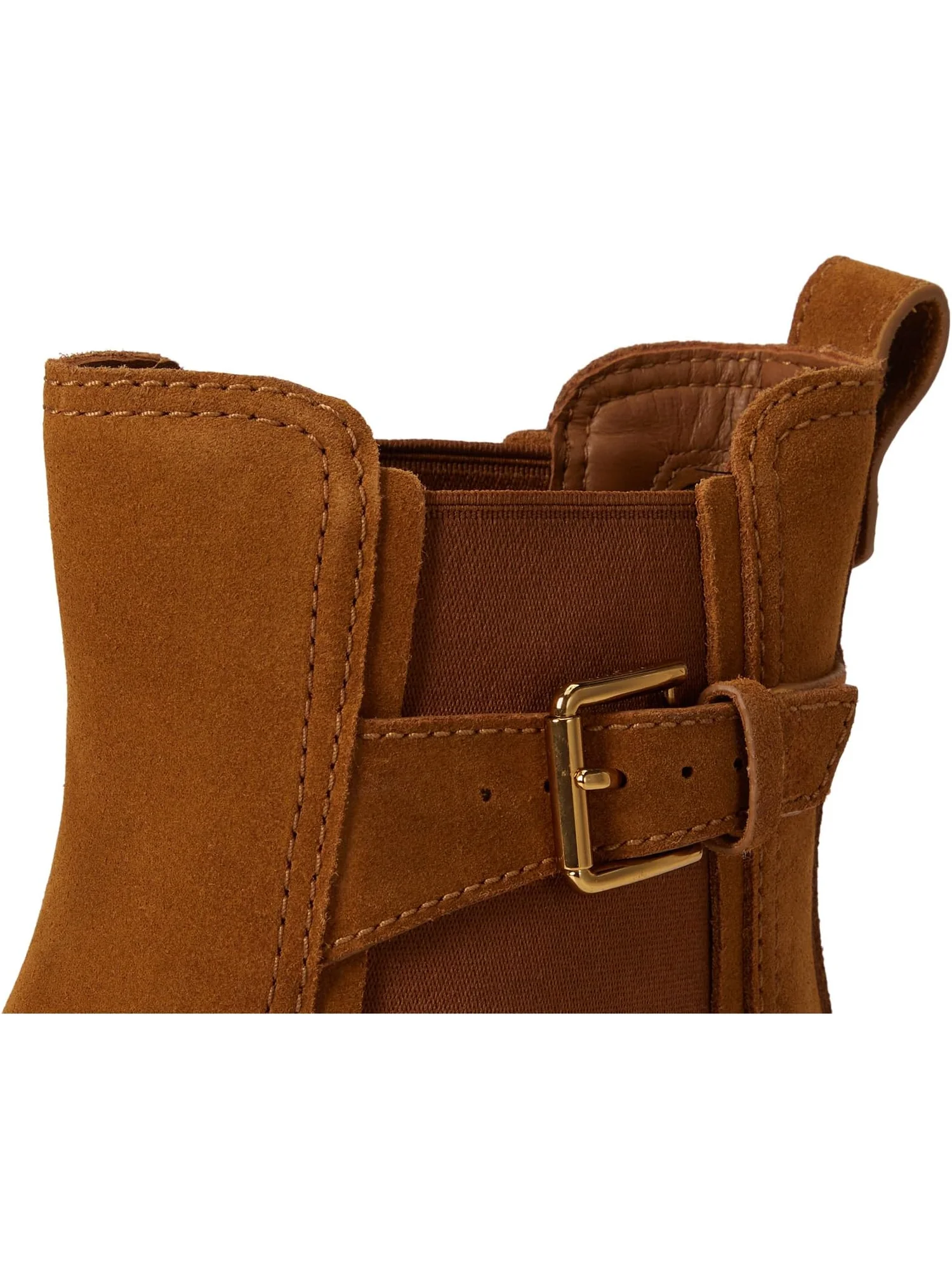 Ботинки Cole Haan Women's Shibley Waterproof Lug Buckle Booties — изображение 6 из 7, коричневый