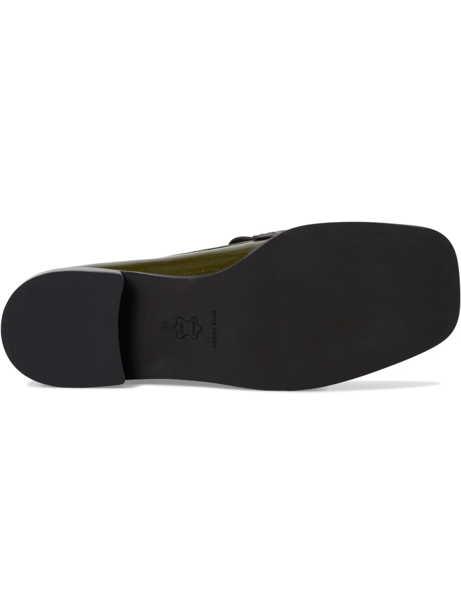 Лоферы Tory Burch Women's Square Toe Loafer 25mm — изображение 3 из 7, зеленый