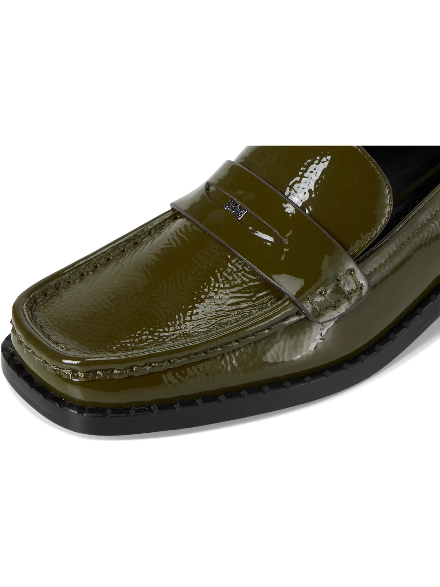 Лоферы Tory Burch Women's Square Toe Loafer 25mm — изображение 6 из 7, зеленый