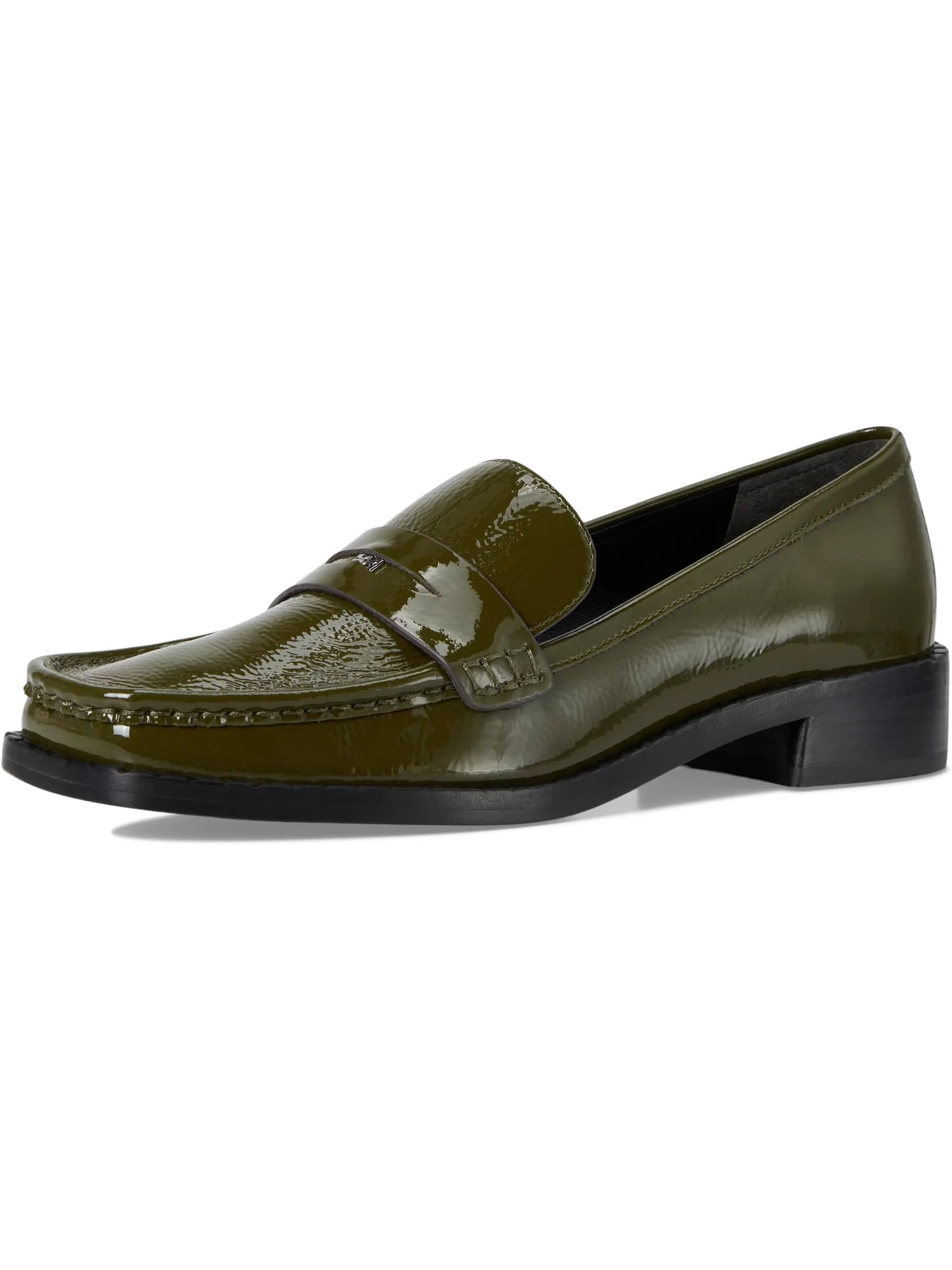 Лоферы Tory Burch Women's Square Toe Loafer 25mm — изображение 7 из 7, зеленый