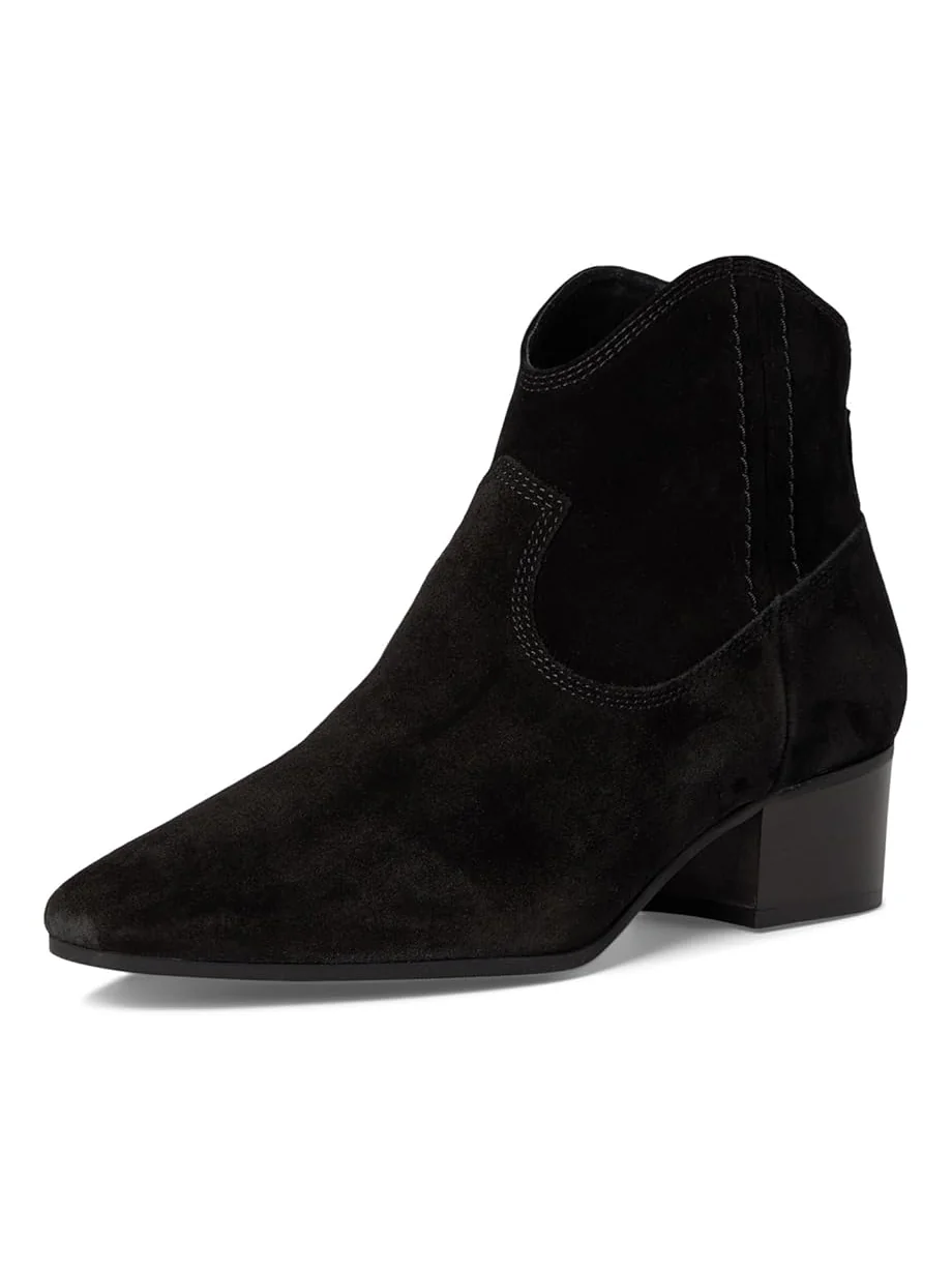 Женские ботинки SAS Dylan Back Zip Ankle Bootie — изображение 7 из 7, черный