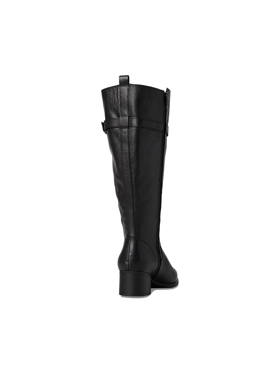 Женские ботинки Naturalizer Kenna Extra Wide Calf Knee High — изображение 5 из 7, черный