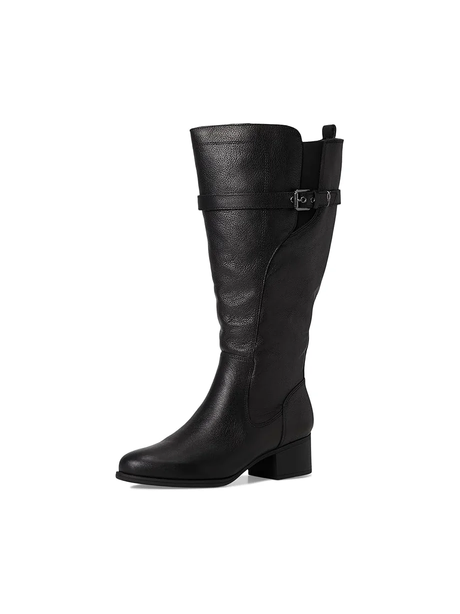 Женские ботинки Naturalizer Kenna Extra Wide Calf Knee High — изображение 7 из 7, черный