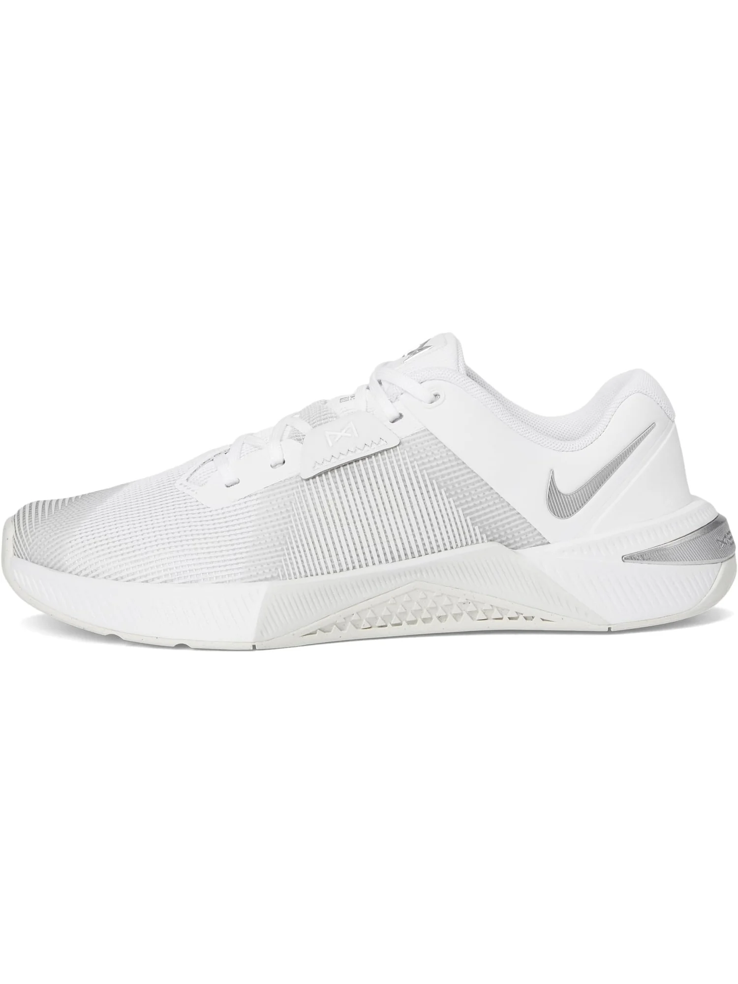 Кроссовки Nike Women's Metcon 10 White/Metallic Silver/Platinum Tint — изображение 4 из 7, серебристый