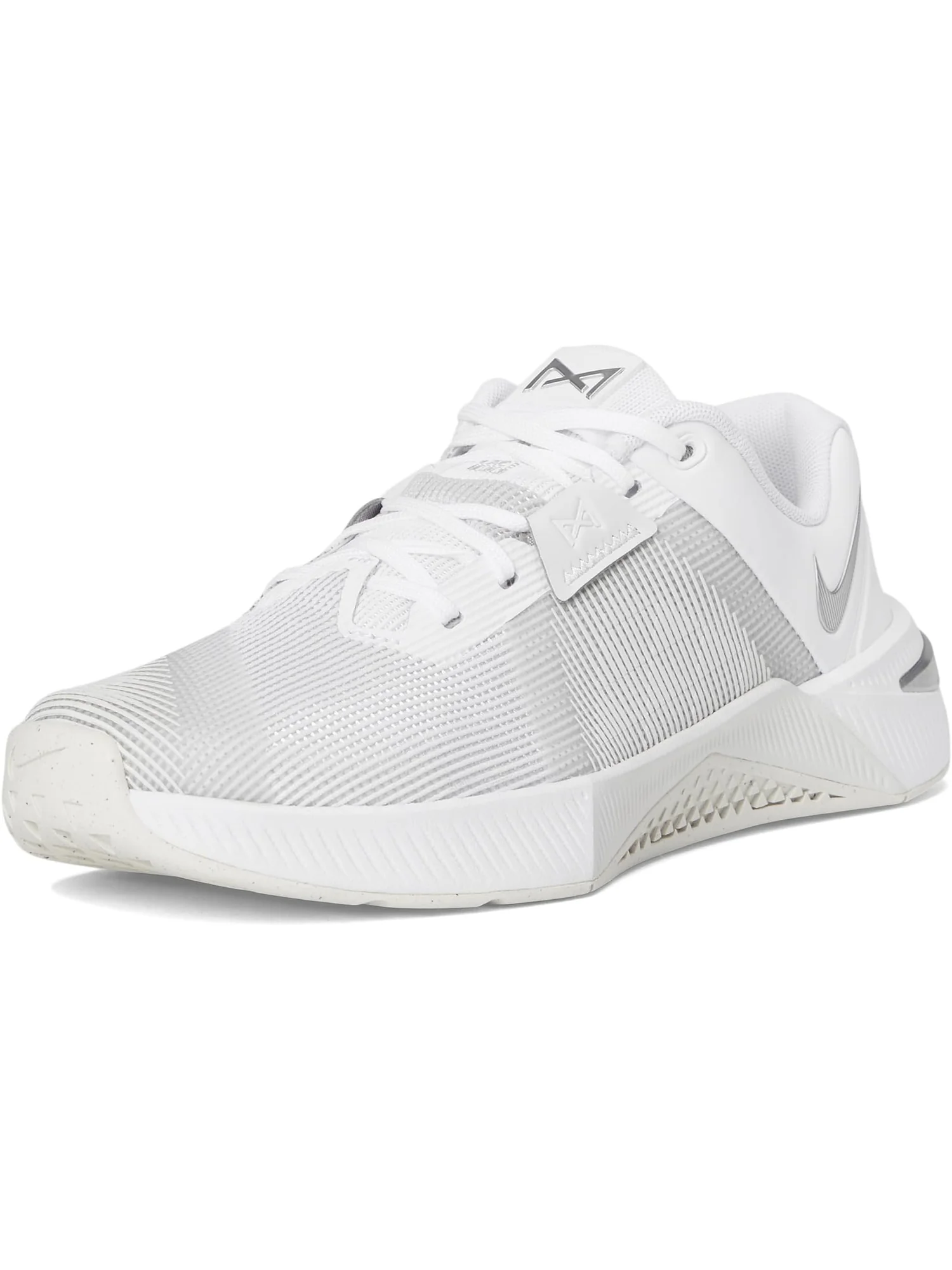 Кроссовки Nike Women's Metcon 10 White/Metallic Silver/Platinum Tint — изображение 7 из 7, серебристый