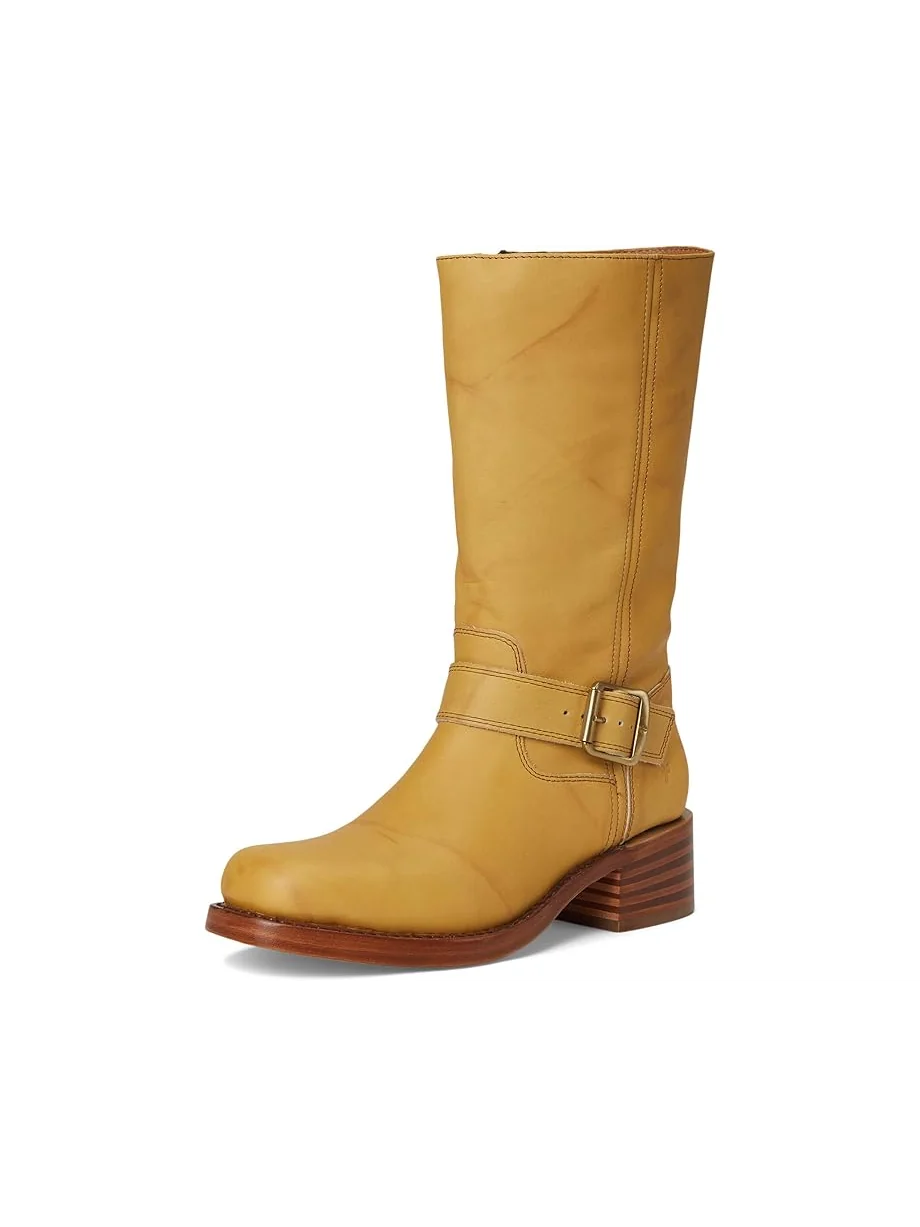 Женские ботинки Frye Campus Buckle — изображение 7 из 7, желтый